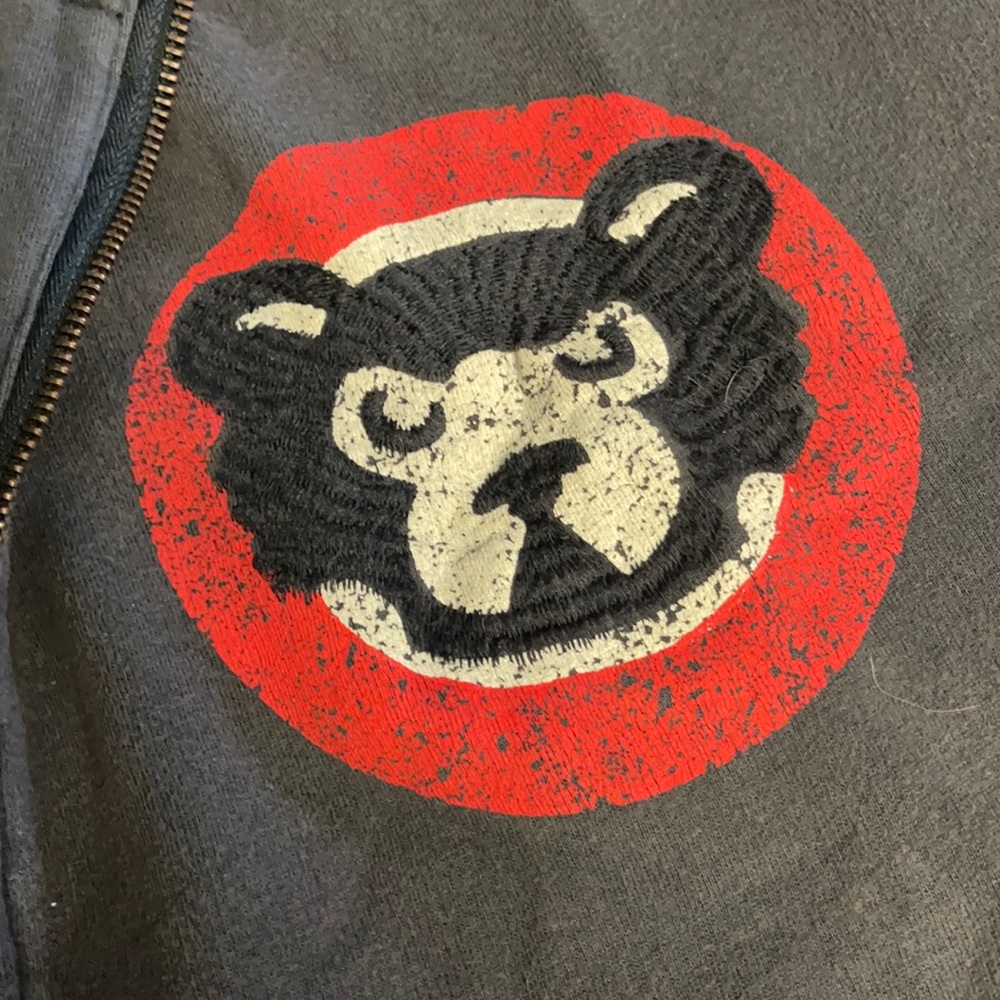 Cubs Lightweight Full Zip up W/ No Hood